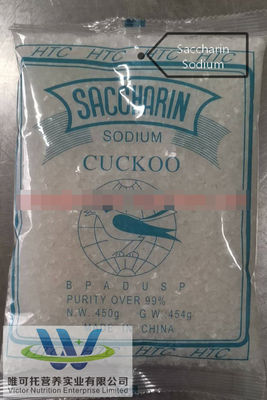 Sacarina Sodio Sodio Sacarina 8-12 malla Edulcorantes de grado alimenticio para su personalización