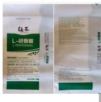 Solicitud personalizada de grado alimenticio L-triptófano en polvo CAS 73-22-3 para piensos refinados