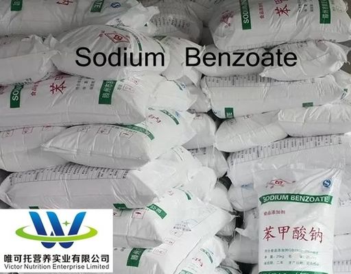 Benzoato de sodio, conservante de alimentos eficaz con certificación ISO y competitivo