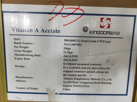 Producción 50000 toneladas/año Suministro original Vitamina A 1000 IU con mejor