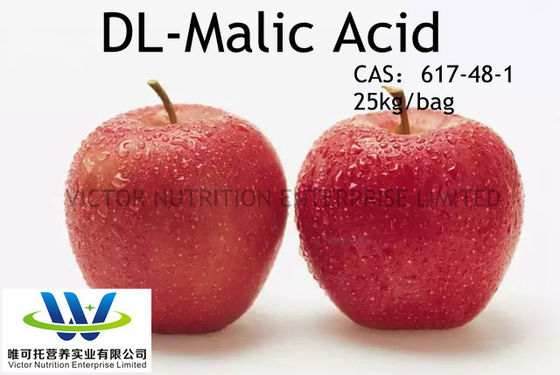 Acidulante para alimentos Ácido Dl-málico con certificación HACCP Exp 2 años Min