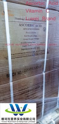 Aditivo alimentario natural asequible Ácido ascórbico Vitamina C FCC/USP/BP/EP Fórmula C6h8o6
