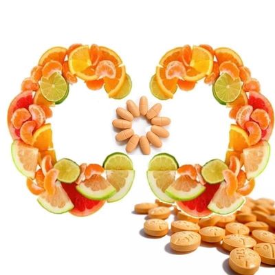 Ácido ascórbico de grado alimenticio Vitamina C CAS50-81-7 para FCC/USP/BP/EP de Recursos Naturales