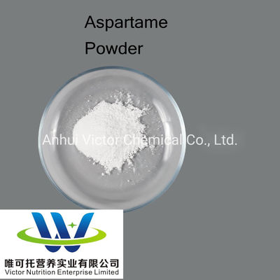 EINECS 245-261-3 Aspartame 100 malla de cristal fino blanco en polvo para sus necesidades