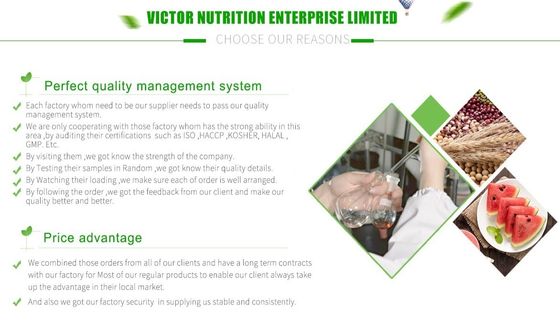 Elevar sus bebidas con fibra finalizado Molino de alimentos a granel Garde goma de guar 99% pureza