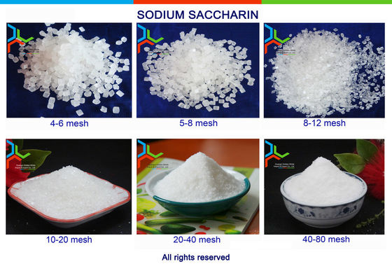 Aditivo Sacarina de sodio CAS 128-44-9 Solicitud personalizada para EINECS 204-886-1