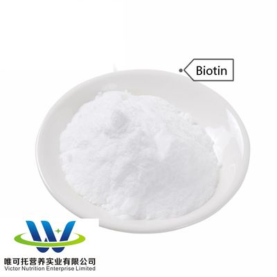 Vitamina B7 pura de grado alimenticio D-biotina con opción de personalización