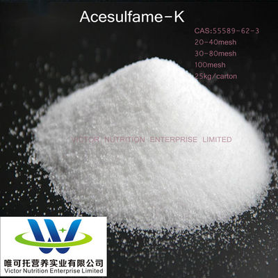 Azúcar 99% Ace-K/Acesulfame-K CAS 33665-90-6 Materia prima para aditivos alimentarios edulcorantes