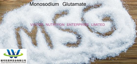 60-120 malla Msg Glutamato monosódico 99% de pureza mínima del número de CAS chino 32221-81-1
