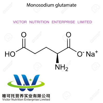 60-120 malla Msg Glutamato monosódico 99% de pureza mínima del número de CAS chino 32221-81-1