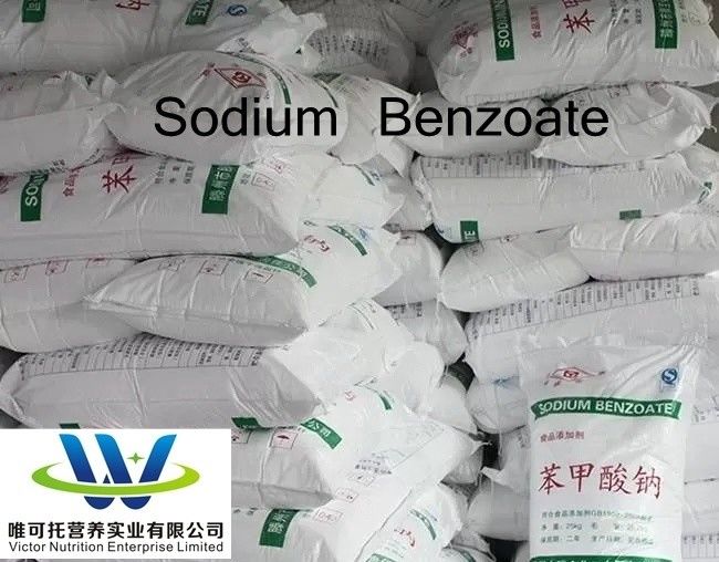 Preservante de sodio benzoato de grado alimentario con certificación QS CAS no 532-32-1