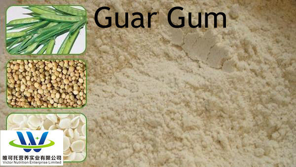 Principales ingredientes activos goma de guar para espesante de alimentos EINECS 232-536-8 CAS 9000-30-0