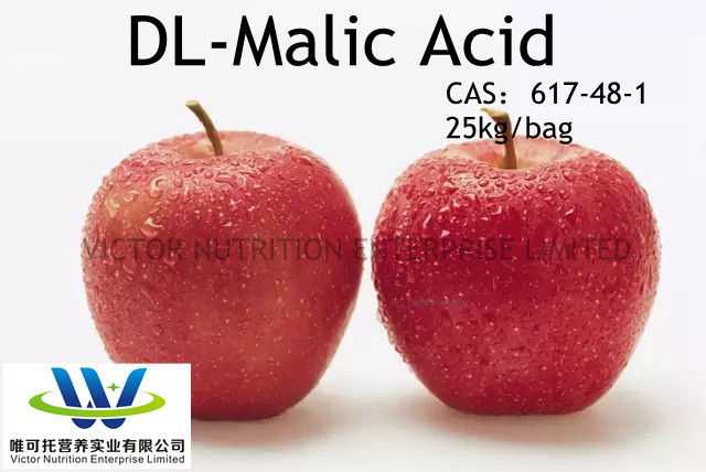 Acidulante de aditivos alimentarios CAS 617-48-1 Solicitud personalizada de Addico Dl-ácido málico